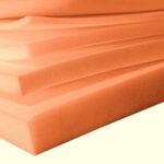 Corte de goma espuma de 4 cm espesor 40 x 40 cm