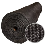 Media sombra  premium 98% x 4mts de ancho- Negra