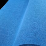 Alfombra tapizmel acanalada azul