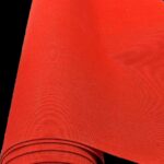 Alfombra tapizmel acanalada roja