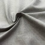 Tela rústica de tapicería tipo chenille - Gris Claro