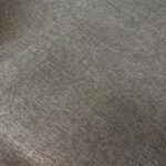 Tela rústica de tapicería chenille oxford - Gris ocre